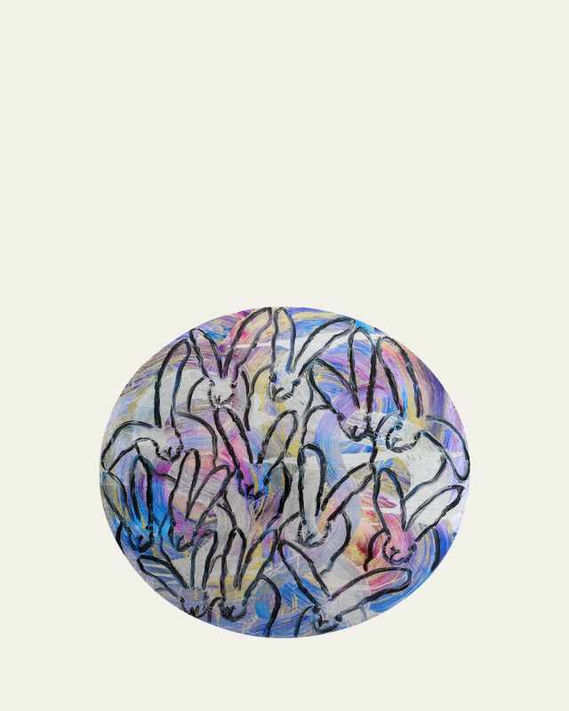 Summer Totem Rabbits Lacquer Placemat